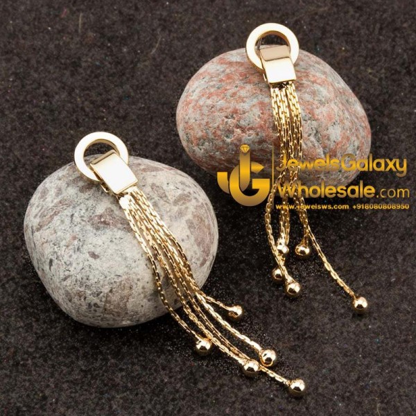 Gold Plated Designer Drop Earrings