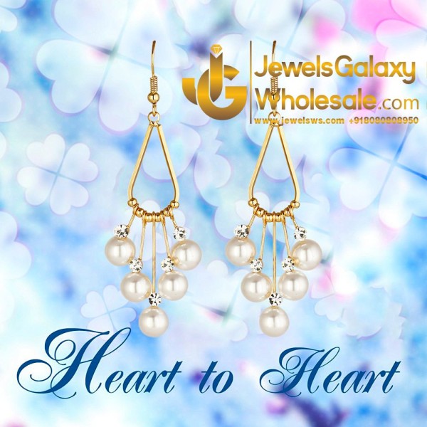 Enthralling Pearl Drop Earrings 1508