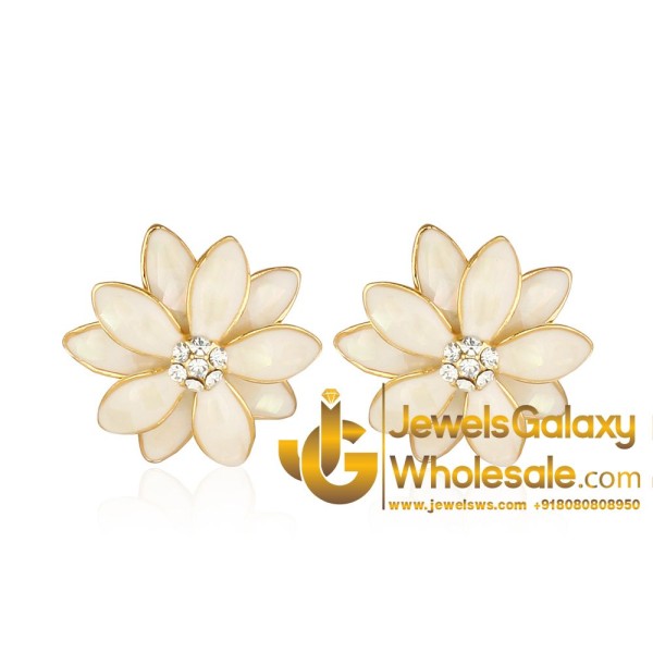 American Diamond Floral Earrings 1525