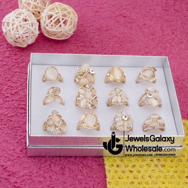 Monalisa Rings 24 PCs Combo