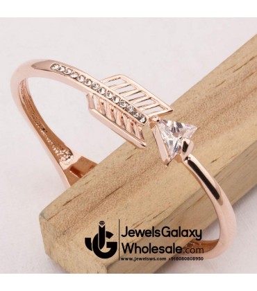 Rose Gold Plated Arrow inspired AD Bracelet