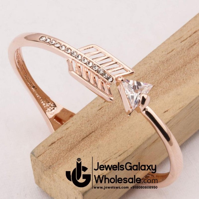 Rose Gold Plated Arrow inspired AD Bracelet