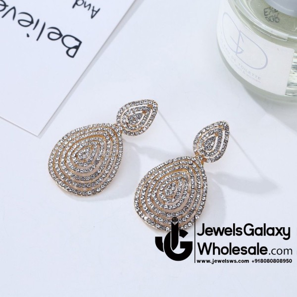 American Diamond Dangling Fashion Earrings 2386