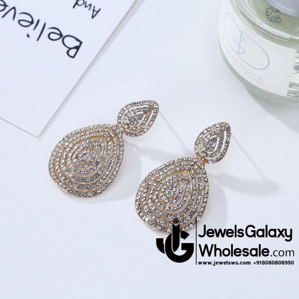 American Diamond Dangling Fashion Earrings 2386