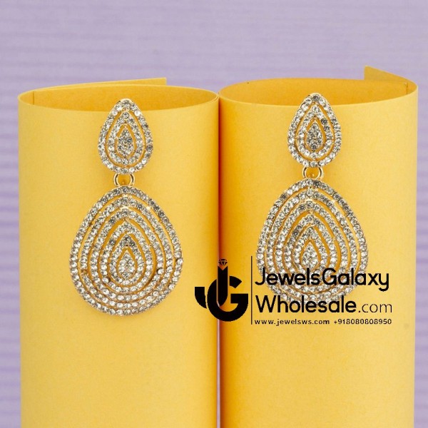 American Diamond Dangling Fashion Earrings 2386