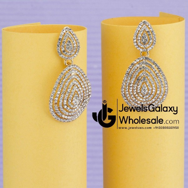 American Diamond Dangling Fashion Earrings 2386