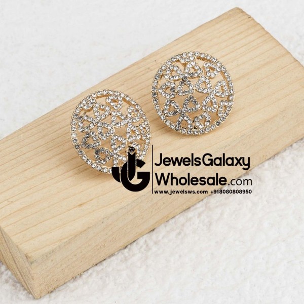 American Diamond Clip-On Earrings 2400